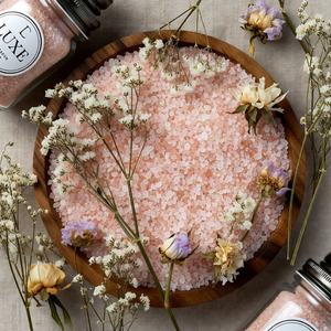 Sal de Baño Mineral del Himalaya Rosa Natural, Ecológica, Tallada, Moderna, Relajante, Terapia de Spa, Aromática, Desintoxicante para la Piel - Product Image 3