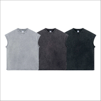 Tank Top Pria Tanpa Lengan Rajutan Katun 100% Ramah Lingkungan, Bernapas, Kasual, Grosir, Logo Custom Olahraga Gym Tiki Taka Sports