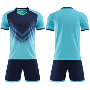 Conjunto de Camiseta de Fútbol para Hombre, Degradado Naranja y Negro, Cuello en V, Manga Corta, Absorbe la Humedad, Ajuste Atlético, para Todas las Temporadas - Product Image 2