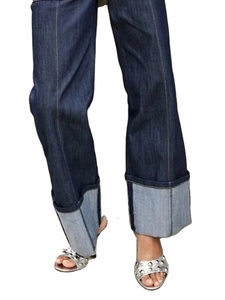 <b>Autumn</b> Jeans Sets Women Turn-down Collar Casual Top Fashion High Waist Streetwear Female Denim Pant Two Piece Set 2026 - Product Image 3