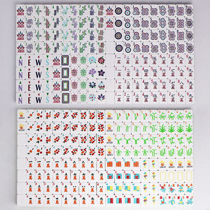ไพ่มาห์จงอะคริลิค 4 ชั้น ลายกรีนมิส คุณภาพสูง 160 ชิ้น - Product Image 4