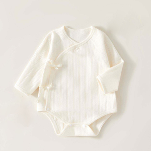 Conjunto de Mameluco de Bambú y Spandex para Bebé Recién Nacido, Manga Corta, Ecológico, Antibacterial, Suave, Agradable para la Piel, Cómodo - Product Image 5