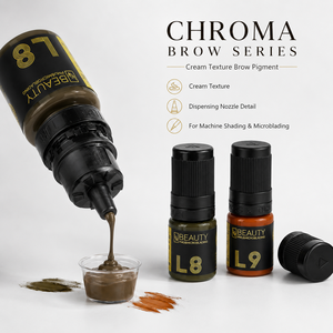Ensemble de pigments pour sourcils LOVBEAUTY PMU, encre de microblading semi-permanente pour maquillage permanent, salon de beauté - Product Image 4