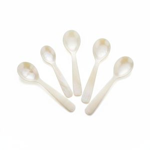 Mother of Pearl Spoon Bulk Handmade Natural <b>Shell</b> Tableware for Hotel Dining and Restaurant Supply OEM Manufacturer - Product Image 2