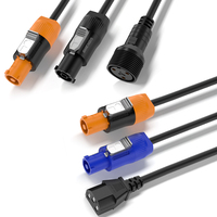 Câble d'alimentation professionnel PowerCon vers IEC C13, 1-10m, robuste, pour éclairage LED Par et projecteurs mobiles