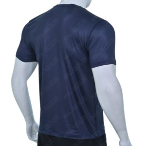 Camiseta Deportiva de Secado Rápido para Hombre con Logotipo Personalizado al por Mayor, Camiseta Transpirable que Absorbe el Sudor con Cuello Redondo - Product Image 4