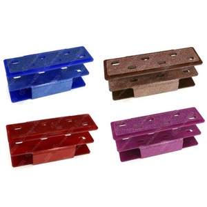 Pinzas de Acero Inoxidable de Alta Calidad para Extensión de Pestañas con Punta Puntiaguda, Soporte de Exhibición Acrílico con Logotipo Personalizado, Todos los Colores - Product Image 6