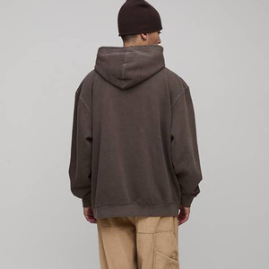 <b>Custom</b> Screen Print Design Cotton Fleece Sun Fade Men's Graphic Hoodies Streetwear Pullover Sweatshirt Manufacturer Supplier OEM - Product Image 2