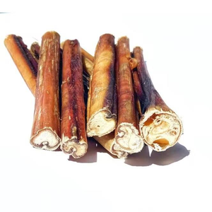 TIMELESS CRAFT Palitos de Carne de Res Orgánicos Gruesos Sin Azúcar y Altos en Proteínas, Resistentes para Masticar - Favoritos de los Perros Mayores - Product Image 1