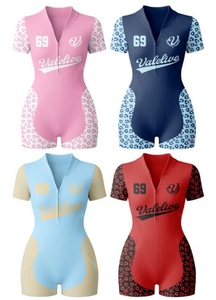 Ensemble de vêtements de sport 3 pièces pour femmes - Vêtements de sport respirants et à séchage rapide en polyester/coton toile pour l'été - Product Image 6