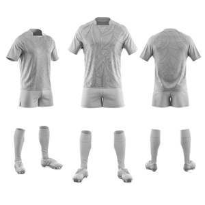 Ensemble de maillots de rugby respirants personnalisés édition exclusive, design professionnel, meilleur prix, tenue d'entraînement pour équipes de club - Product Image 1