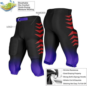 Best Selling American <b>Football</b> Pants Men and Women Wear Good Quality Adult Size American <b>Football</b> Pants - Product Image 2