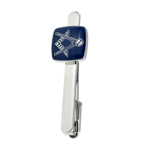 Pince à cravate maçonnique avec équerre et compas, accessoire de la Fraternité des Francs-Maçons pour hommes, design élégant, idée cadeau pour la loge - Product Image 3