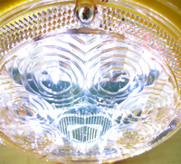Lampe de sécurité solaire OWLEYE SWL16 à 16 LED, étanche IP66, sur pied, -20°C à 80°C, portée visuelle 1000m, clignotement synchronisé