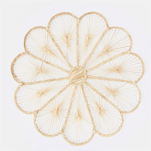 Factory Direct Price Round Rattan Placemat and Charger <b>Plates</b> From Vietnam Factory for Dining Table Set of <b>Mats</b> & Pads - Product Image 2