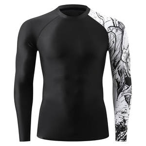 เสื้อรัดกล้ามเนื้อผู้ชายคุณภาพสูง น้ำหนักเบา ระบายอากาศได้ดี ทรงเข้ารูป ออกแบบเองได้ สำหรับออกกำลังกายกลางแจ้ง  ผู้ผลิตชั้นนำด้านการบีบอัด - Product Image 1