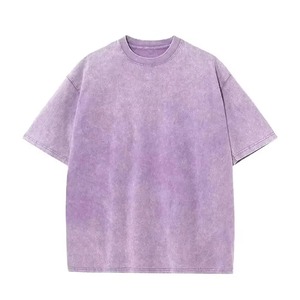 T-shirt Homme 100% Coton Coupe Classique Grammage Lourd Personnalisable avec Logo Sérigraphié Motif Uni Séchage Rapide Respirant Manches Courtes Vente en Gros - Product Image 5