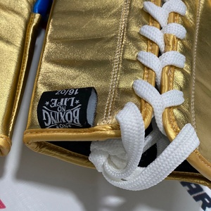 Gants de boxe en cuir professionnels No Boxing No Life - Gants de sparring personnalisables de haute qualité pour l'entraînement de boxe - Product Image 6