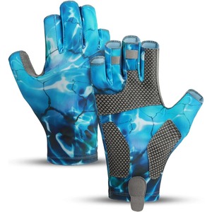 Gants de pêche sportive en plein air, équipement de pêche, protection solaire, anti-UV, antidérapants, professionnels pour le kayak, légers - Product Image 5