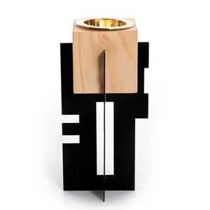 Luxury Wooden <b>Bakhoor</b> <b>Burner</b> With Modern Metal Stand Arabic Oud Holder Home Fragrance Censor Ramadan Eid Gift Decor Wooden Craft - Product Image 5