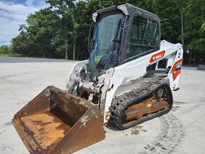 Cargadora de orugas compacta T450 2021 con cabina cerrada, máquina de construcción de alto rendimiento - Product Image 5
