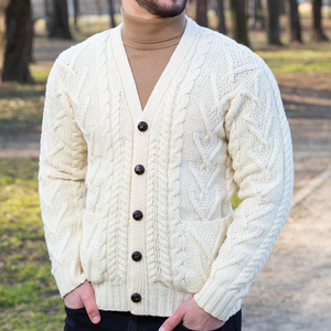 Button Up <b>Cardigan</b> In Wholesale Price Pakistan Manufacture Breathable <b>Wool</b> Sweaters 2026 <b>Men's</b> Knitwear <b>Cardigan</b> - Product Image 4