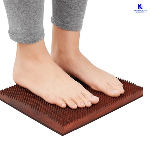 Tapis d'acupression K-Star K305 IX en bois de qualité supérieure, tapis de réflexologie pour le bien-être du corps entier, thérapie naturelle par acupression - Product Image 2
