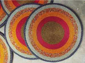 Sets de table décoratifs brodés de perles pour table à manger, accessoires de table de luxe faits à la main pour la maison et les restaurants - Product Image 5