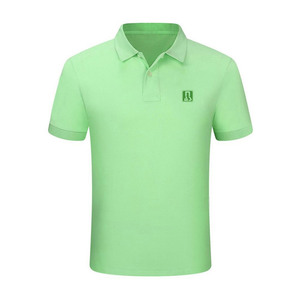Polo para Hombre, Transpirable, de Algodón, Manga Corta, Informal, para Tenis, Verano, Corte Ajustado, Cuello con Botones, Atuendo Cómodo para el Día a Día, a la Moda - Product Image 1