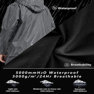 Traje Impermeable Premium con Marca Personalizada, Chaqueta y Pantalón Resistentes al Agua y al Viento para Deportes al Aire Libre y Trabajo - Product Image 2
