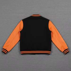 Chaqueta Varsity para Hombre con Logotipo Personalizado, Estilo Urbano, Cuello Alto, Talla Adulto, Última Llegada - Product Image 6