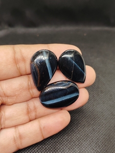 Blue <b>Tiger</b> <b>Eye</b> Gemstone Wholesale 100%Natural <b>Tiger</b> <b>Eye</b> Beautiful Crystal Gemstone for Jewellery Making Ready to Ship - Product Image 4