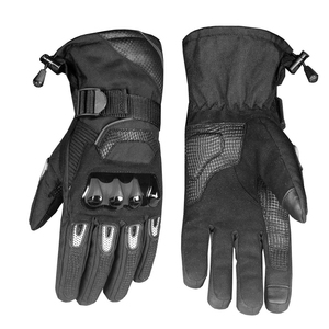 Waterproof Winter Motorcycle <b>Gloves</b> Thermal Windproof Racing Gauntlet Long Cuff Hard <b>Knuckle</b> Protection Full Finger - Product Image 5