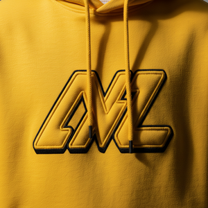 Custom 500GSM Puff Print Hoodie Oversized Boxy Heavyweight Fleece Men Pullover Drop Shoulder Blank Sweatshirt OEM Wholesale - Product Image 2