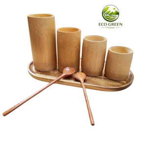 ถ้วยไม้ไผ่ธรรมชาติงานแฮนด์เมดแก้วมักเป็นมิตรต่อสิ่งแวดล้อม - Product Image 2