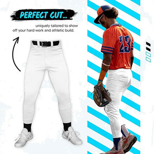Essentials <b>Baseball</b> Pants Pro Fit Athletic Performance Anti Slip Waistband Durable Stretch Comfort Youth Adult <b>Baseball</b> Uniform - Product Image 2