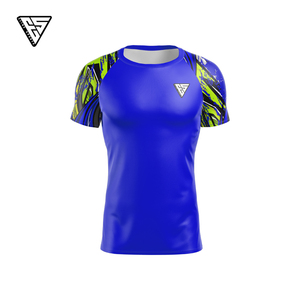 เสื้อรัดกล้ามเนื้อแบบกำหนดเอง ODM สำหรับยูนิเซ็กซ์ สำหรับกีฬาต่อสู้ MMA ยิวยิตสู |   ผ้าสแปนเด็กซ์/โพลีเอสเตอร์ ป้องกันรังสียูวี ระบายอากาศได้ดี น้ำหนัก 180 กรัม แขนยาว - Product Image 3