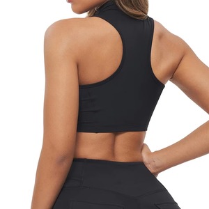High Quality Fitness Women Soft Crew Neck Long Sleeve Crop Top Shirt Sportswear Slim Fit Compression Sexy Gym Crop Top - Product Image 3