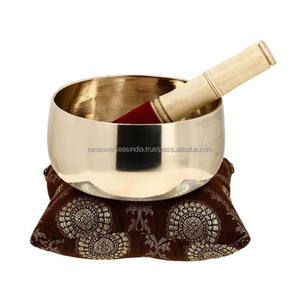 ชุดชามร้องเพลงทองเหลืองคุณภาพดีเยี่ยมเหมาะสำหรับฝึกโยคะและฝึกฝนอย่างสันติมีหลายสไตล์ในราคาที่ดีที่สุด - Product Image 4