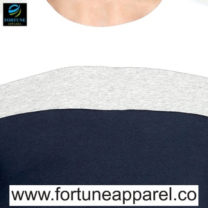 เสื้อยืดลำลองผู้ชายคุณภาพสูง OEM ผลิตจากโพลีเอสเตอร์/คอตตอน ระบายอากาศได้ดี เป็นมิตรต่อสิ่งแวดล้อม พร้อมบริการพิมพ์ลายตามสั่งและดีไซน์เรียบง่าย - Product Image 5