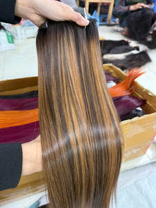 ดีลสุดฮอต! ผมเรีมีนุ่มลื่นแบบตรงไม่พันกันผมต่อจากโรงงานผมคนขายส่ง100% เวียดนาม - Product Image 6