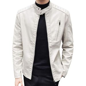 Veste en cuir d'agneau véritable pour homme, finition lisse, fabrication haut de gamme, style élégant, veste en cuir décontractée pour l'hiver. - Product Image 3