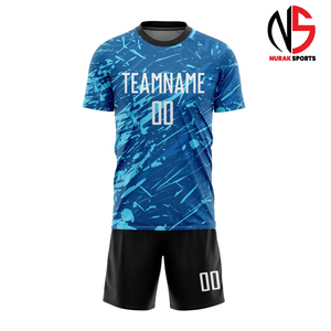 Ensemble d'uniformes de football de haute qualité à séchage rapide, logo personnalisé, prix de gros, technologie de découpe automatisée, OEM en 2026 - Product Image 2