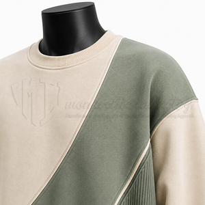 Sweat-shirt personnalisé pour homme, col rond, coupe ample, style streetwear, fabricant OEM ODM - Product Image 6