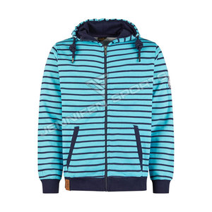 Sweat à capuche unisexe 445 GSM en molleton bouclette 100% coton de haute qualité, coupe oversize, uni, zippé, avec logo personnalisé, grammage lourd, cordon de serrage, hiver - Product Image 1