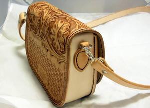 Hot Selling <b>Women's</b> Genuine Leather Fashion Clutch <b>Laptop</b> Bag Two Handles Zipper Waterproof Durable Long Lasting 3L+ Capacity - Product Image 6