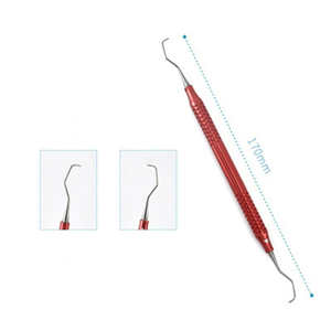 Gracey Curette Set 7Pcs Multi Color Periodontal Kit 1/2, 11/<b>12</b>, 13/14 Scalers German Hollow Handle Dental Medic Instruments - Product Image 4