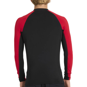 Rashguard à manches longues pour homme avec logo personnalisé par sublimation, design personnalisé, polyester/nylon, séchage rapide, respirant - Product Image 2