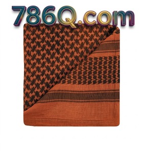 ผ้าพันคอเชมากห์แบบยุทธวิธี, ผ้าคลุมศีรษะแบบตะวันออกกลาง, ผ้าพันคอ, เคฟฟียะห์, สไตล์, ผ้าฝ้าย 100%, 42" x 42" - Product Image 1