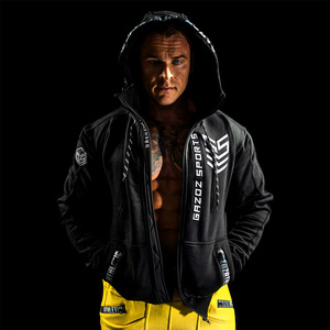 Heavy Material Men's Street wear Hoodie Screen Printing Distressed <b>White</b> Hoodie - Product Image 1